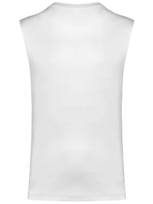 Men's Bio150 IC sleeveless t-shirt – White