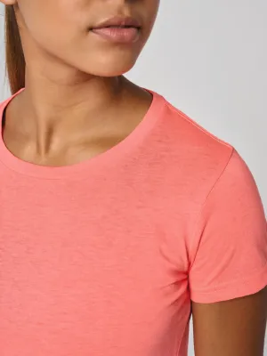 Ladies' Triblend round neck sports t-shirt