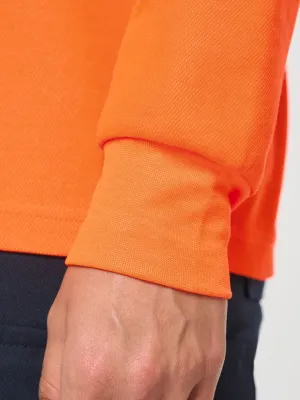 Unisex eco-friendly polycotton long-sleeved t-shirt