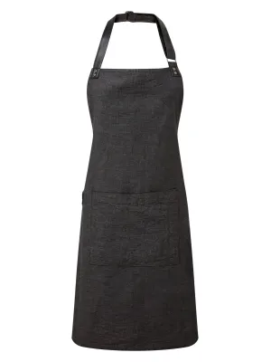Delantal de peto "Annex" – Black