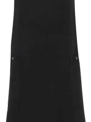 Tablier à bavette "Chino" – Black