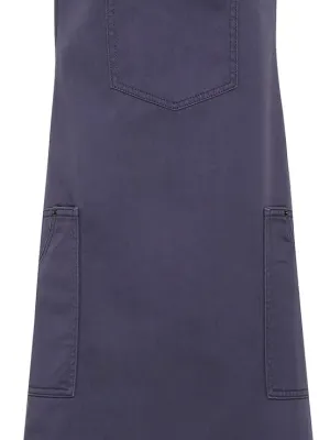 Tablier à bavette "Chino" – Steel