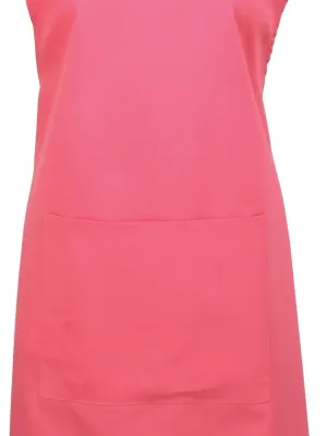 Colours Bib Apron With Pocket – Fuchsia