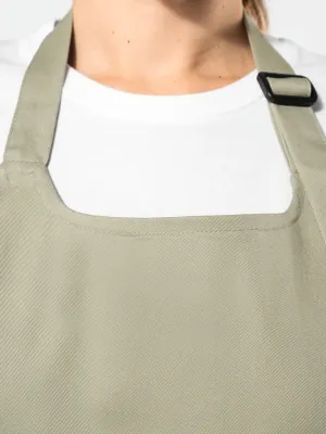 Delantal con bolsillo de algodón ecológico