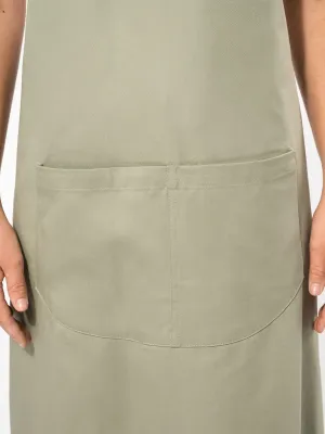 Delantal con bolsillo de algodón ecológico