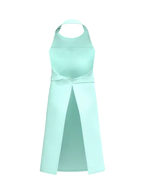Delantal con bolsillo de algodón ecológico – Ice Mint