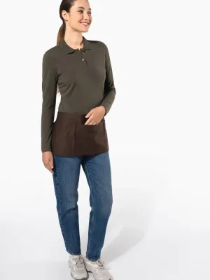 Cotton short apron