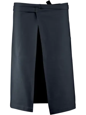 Delantal largo de algodón – Navy