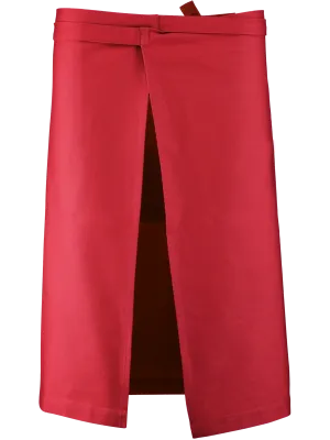 Delantal largo de algodón – Red