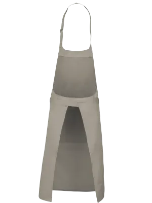 Tablier polycoton avec poche – Beige