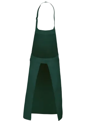 Tablier polycoton avec poche – Bottle Green