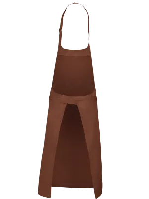 Tablier polycoton avec poche – Cacao