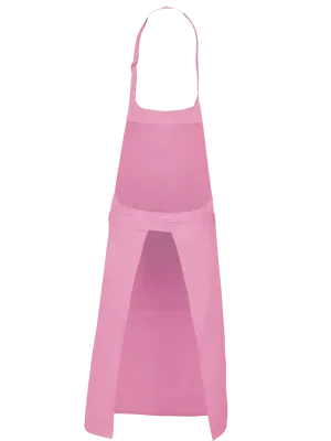 Tablier polycoton avec poche – Dark Pink