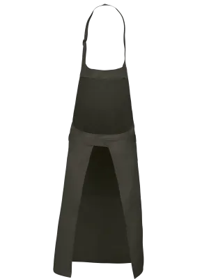 Tablier polycoton avec poche – Green Olive