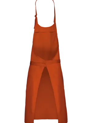 Tablier polycoton sans poche – Burnt Orange