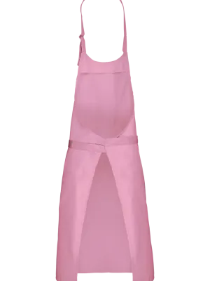 Tablier polycoton sans poche – Dark Pink