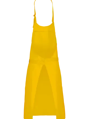 Tablier polycoton sans poche – Yellow