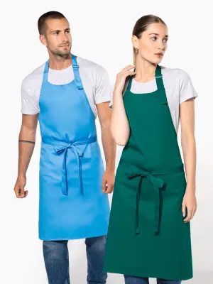 Tablier polycoton sans poche