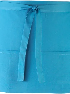 Colours 3 Pocket Waist Apron – Turquoise