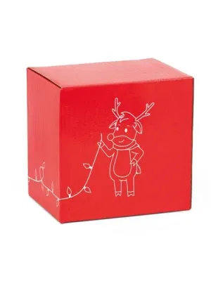 REINDEER. Tasse avec impression de Noël 330 mL