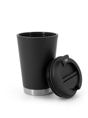 FIGLIOLI. Vaso de viaje de PP de doble pared a prueba de fugas