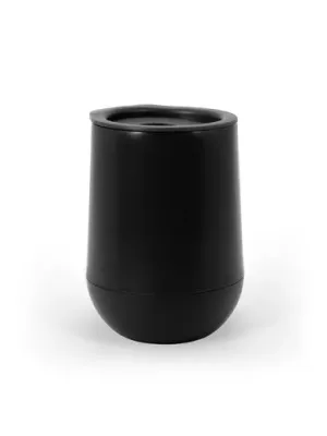 ADLINGTON. Tasse de voyage en PP à double paroi isolée à l'air – Noir