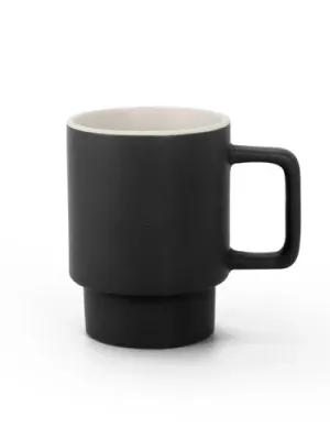 KUERTEN. Ceramic mug with matte finish, 330 mL