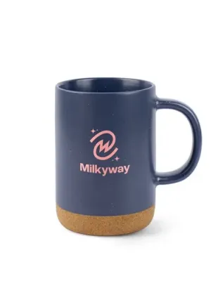 CONSTELLATION CORK. Ceramic mug with cork base 320 mL