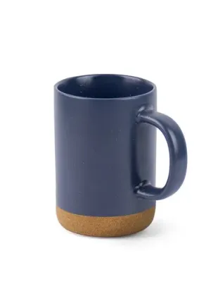 CONSTELLATION CORK. Ceramic mug with cork base 320 mL – Bleu marine