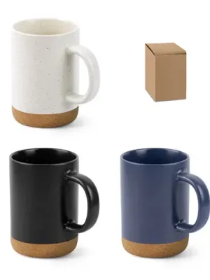 CONSTELLATION CORK. Ceramic mug with cork base 320 mL