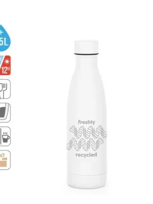 RE-BUFFON M. Thermos made from 90% recycled stainless steel 520 mL