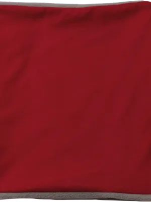 Cuello polar forrado – Red / Light Grey