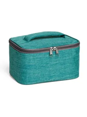 ELIZA. Trousse de toilette en 300D haute densité – Turquoise
