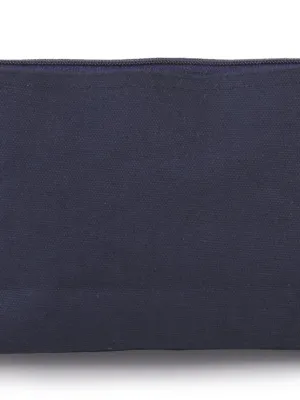 Cotton canvas toiletry bag