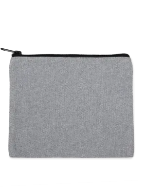 Estuche de lona tejida a mano – Flint Grey