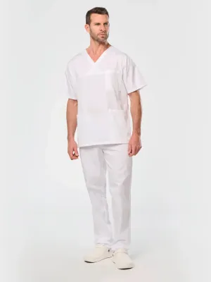 Tunique coton manches courtes unisexe