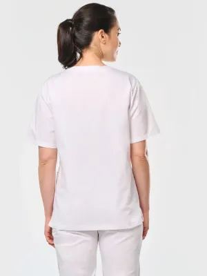 Tunique coton manches courtes unisexe
