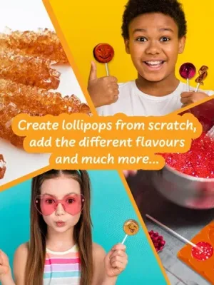 LOLLIPOP FACTORY. Usine de sucettes – idéale pour les enfants