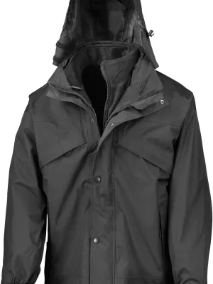 Chaqueta 3 en 1 zip & clic – Black