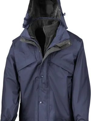 Chaqueta 3 en 1 zip & clic – Navy / Black