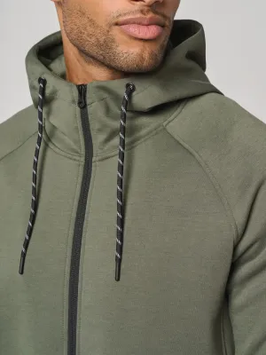 Men's hooded performance jacket