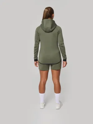 Women's hooded performance jacket