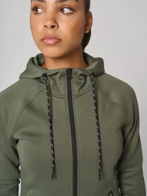 Women's hooded performance jacket