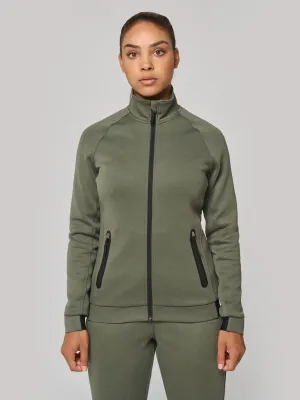 Ladies' high neck jacket