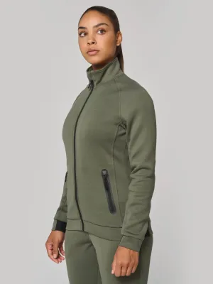 Ladies' high neck jacket