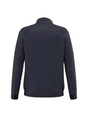 High neck jacket – French Navy Heather
