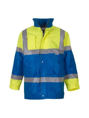 Contrast hi-vis jacket