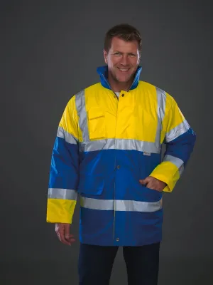 Contrast hi-vis jacket