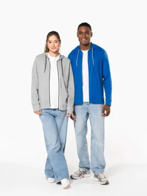 Veste coton légère à capuche