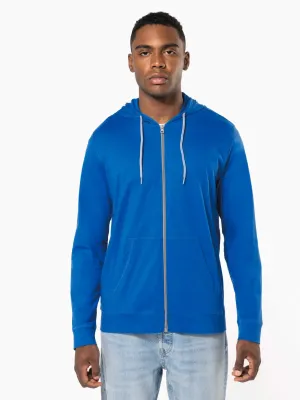 Veste coton légère à capuche